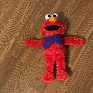 Elmo Plush Toy with Purple Scarf